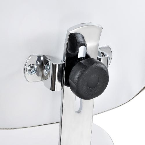 Стул мастера со спинкой и кольцом ХРОМ Heliox ch4