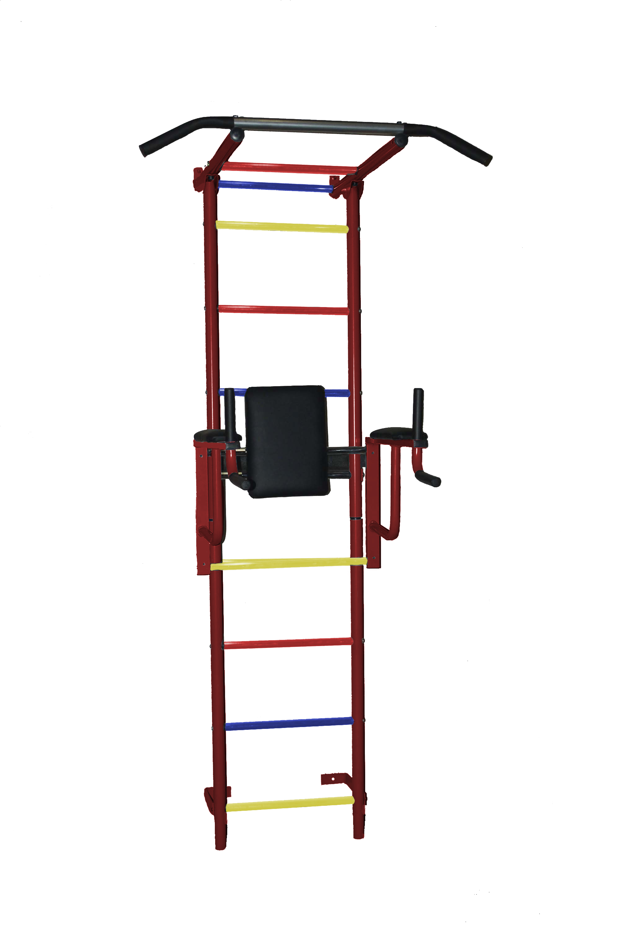 ДСК "Крепыш плюс" пристенный с брусьями - 2 ПВХ синий