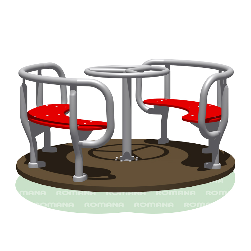 Карусель Romana 108.27.02 серо/красная