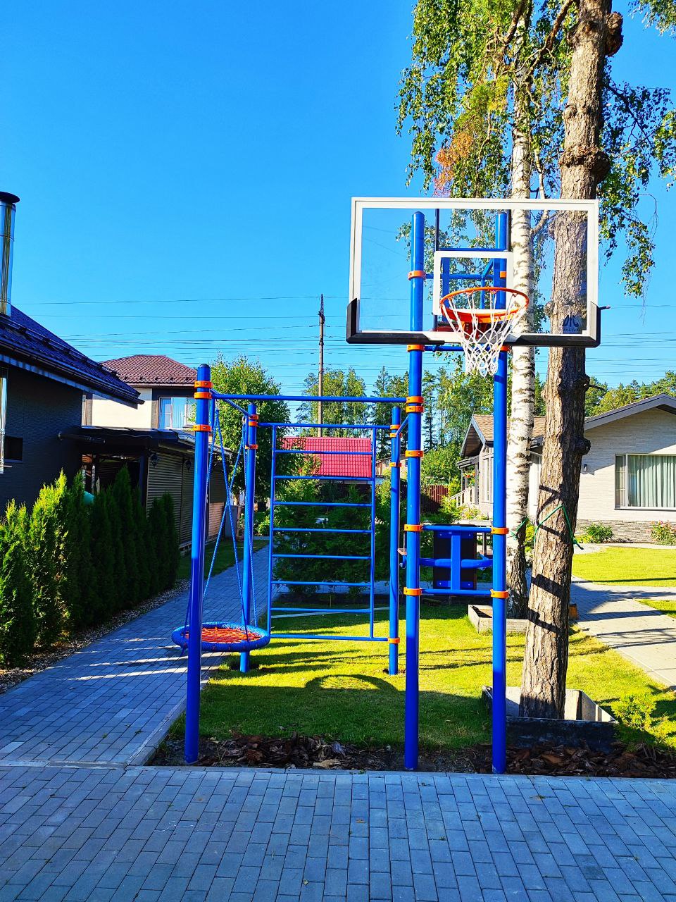 Монтаж спортивного комплекса по индивидуальному проекту 