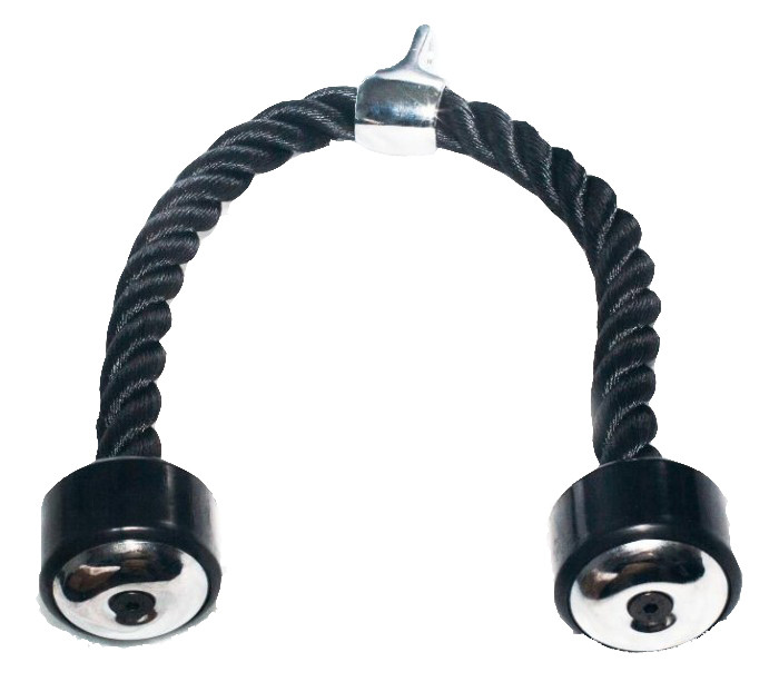 Гибкая тяга (канат) для трицепса с металлическими концами