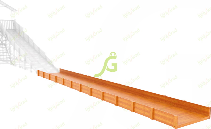 Выкат 12 м для горки для IgraGrad Snow Fox