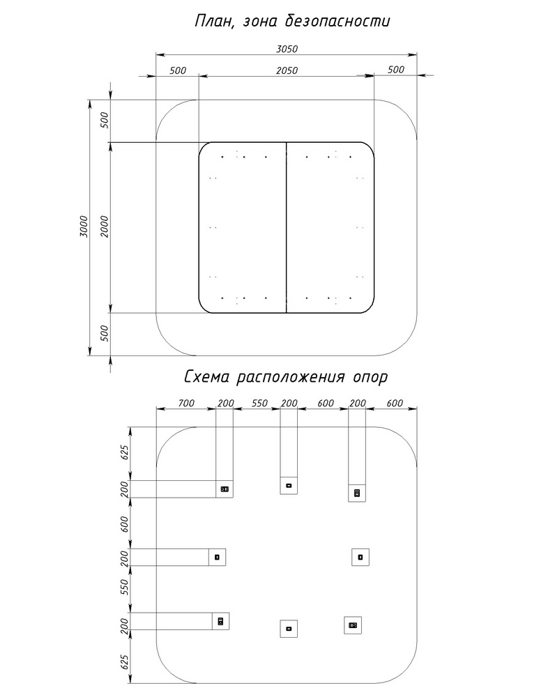 ДОМИК песочный дворик с навесом (Коричневый) ИО 6.01.02-01