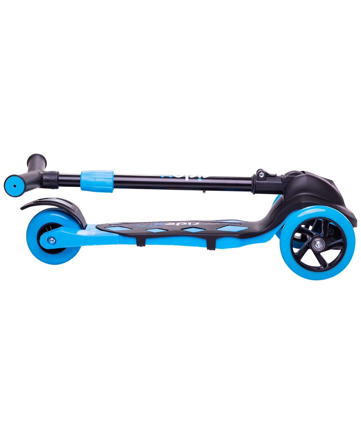 Самокат 3-колесный Robin 3D 120/90 мм, голубой