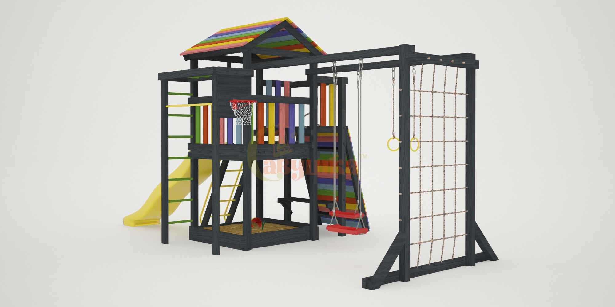 Детская площадка Савушка 4 (Black)