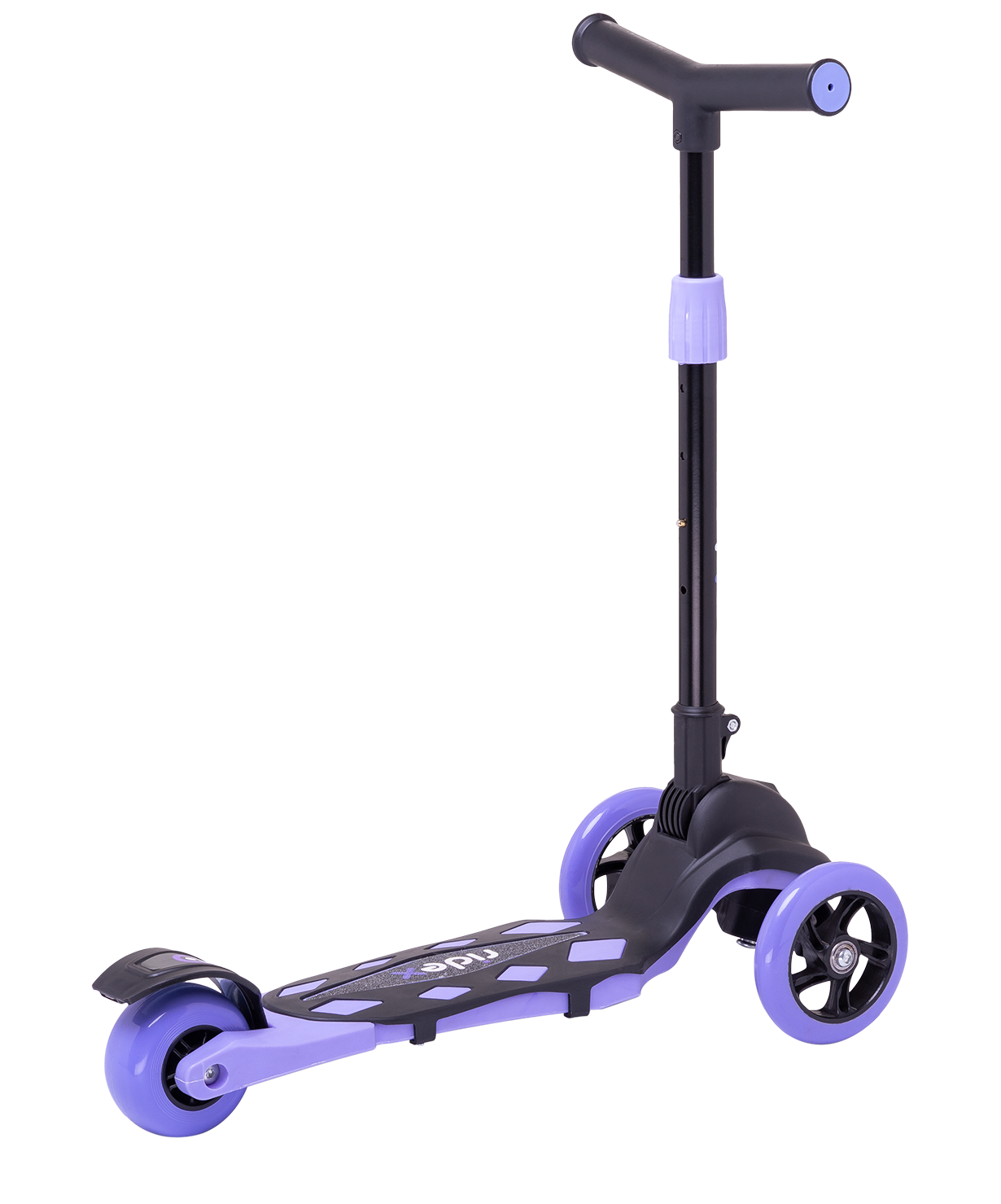 Самокат 3-колесный Robin 3D 120/90 мм, фиолетовый