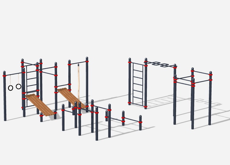 Уличный атлетический комплекс ВОРКАУТ 33 (89)