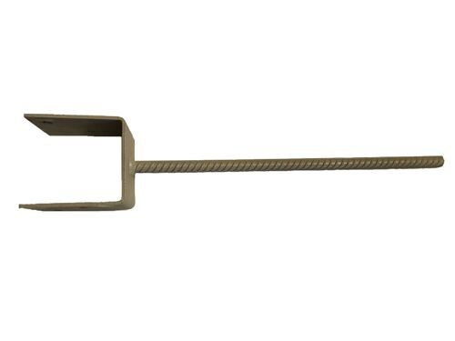 Крепление для бетонирования качелей