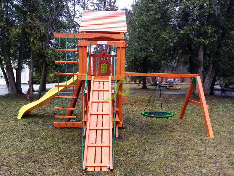 Детская площадка IgraGrad Пиратский дом (дерево)