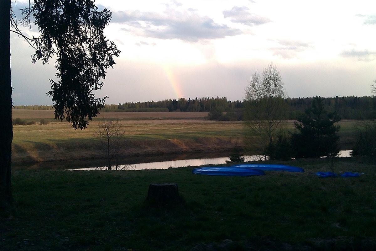 Байдарка каркасно-надувная ДОБРЫНЯ 3 трехместная