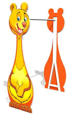 Турник детский ZION Мишка (СЭ081)