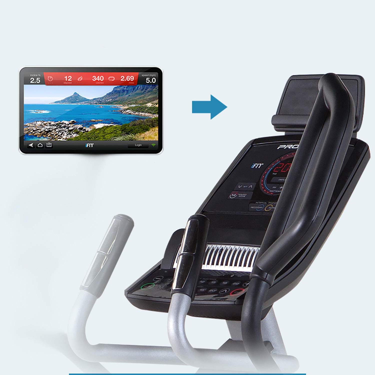 Эллиптический тренажер Pro-Form Endurance 420 E (без адаптера)