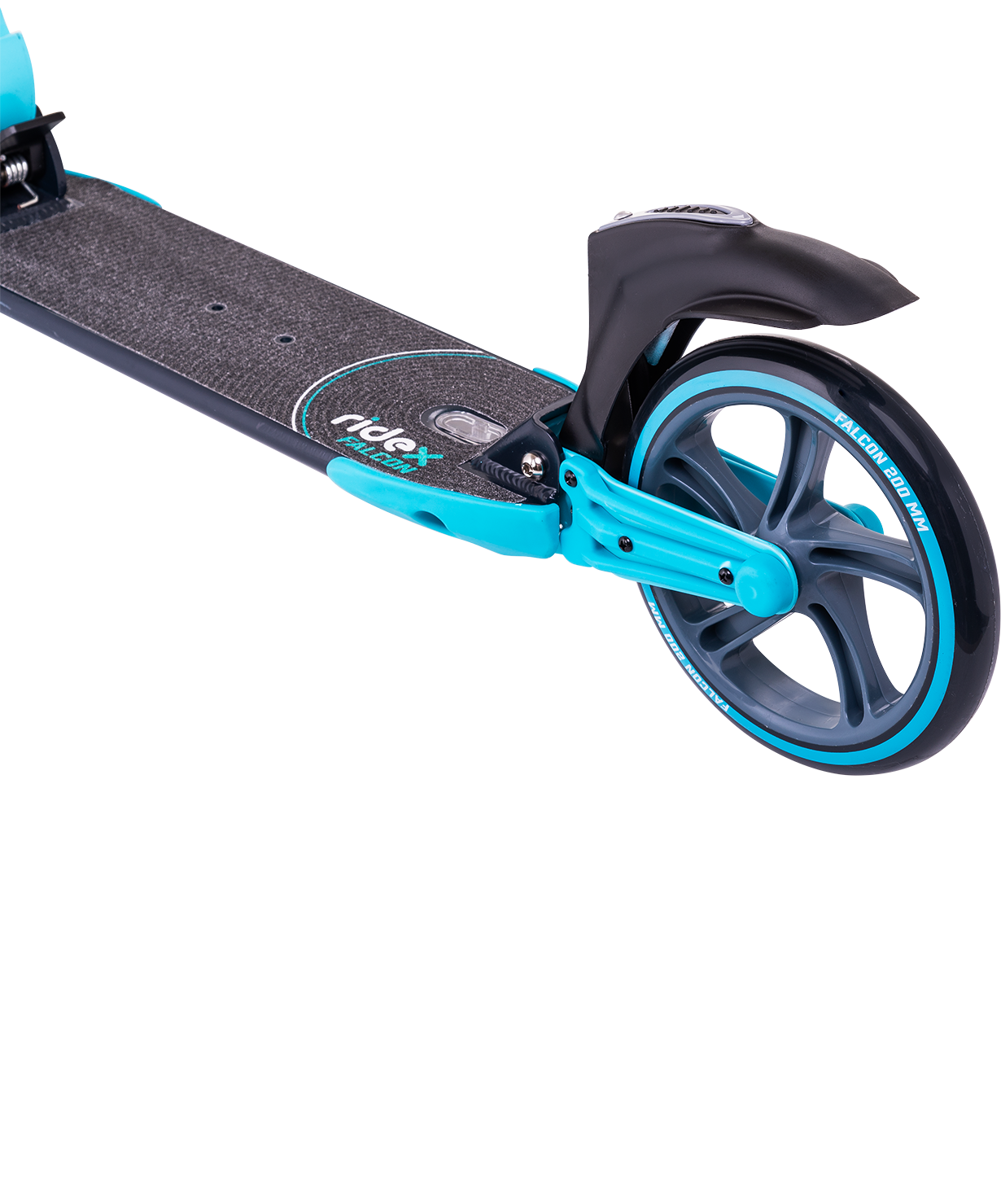 Самокат 2-колесный Falcon 230/200 мм, синий
