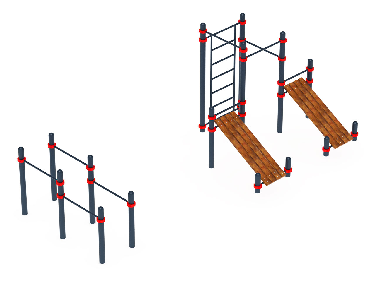 Уличный атлетический комплекс ВОРКАУТ 28 (108)