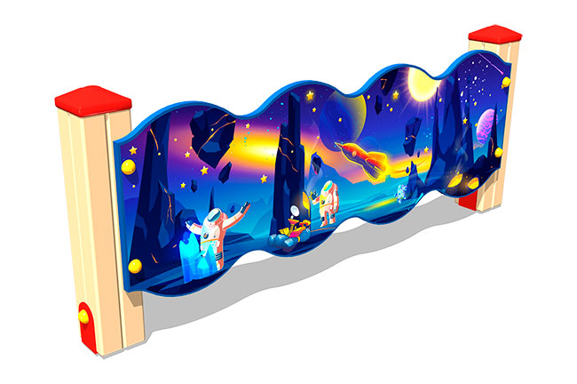 Ограждение детской площадки ZION Космос У2 (ОГД060)