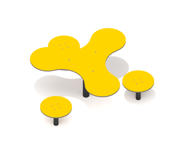 Детский столик со стульчиками Нико МФ-301