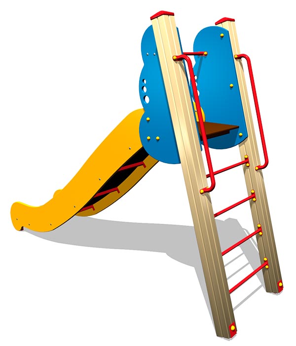 Горка детская ZION Волна H=1250 (Г050)