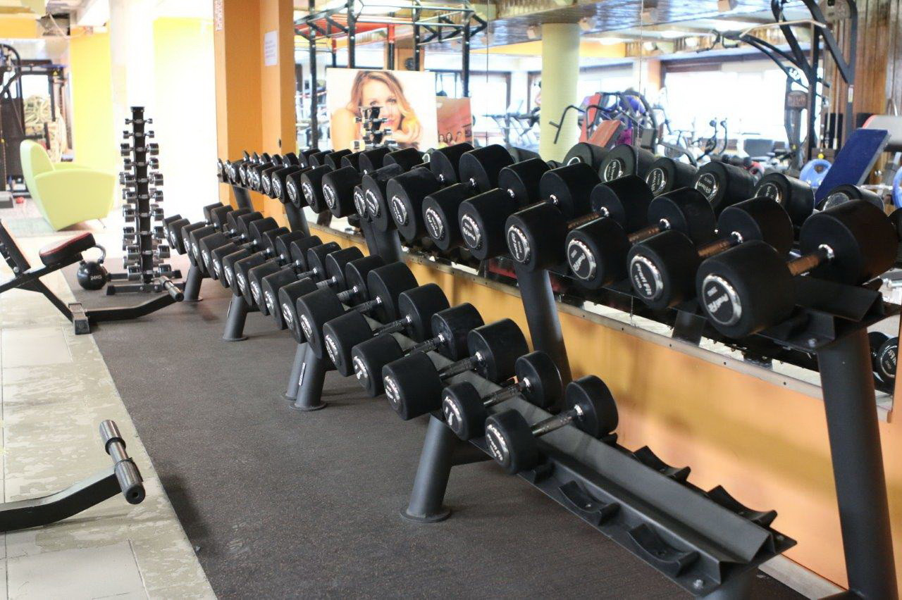 Гантельный ряд 27,5 кг - 50 кг (10 пар), шаг 2,5 кг, PROFI-FIT PROFESSIONAL