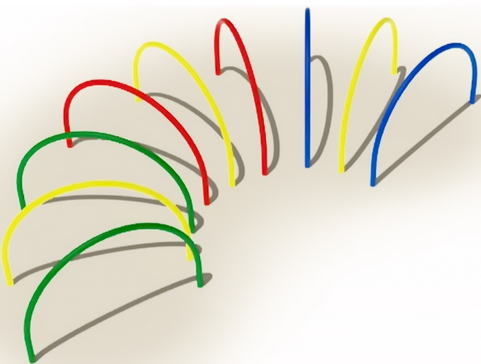 Лаз РУЧЕЕК ОТКРЫТЫЙ для детской площадки СО 1.10.06