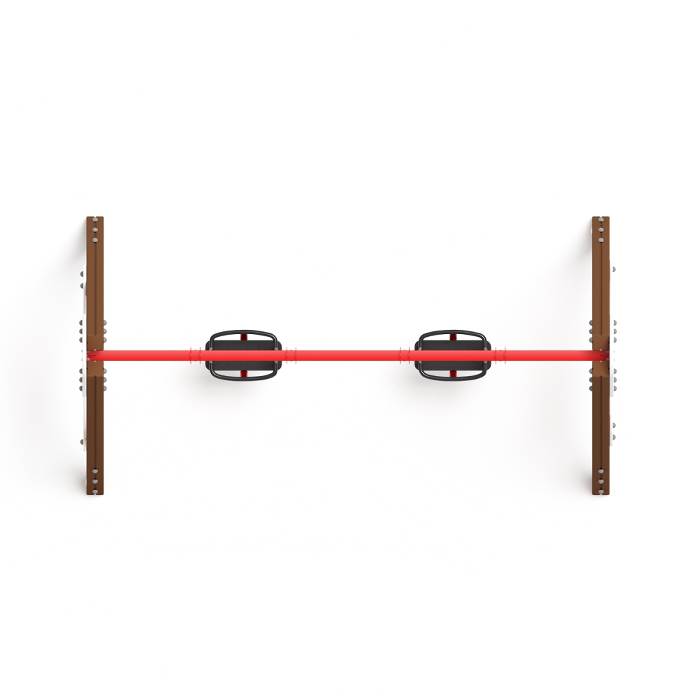 Качели Д2 двойные (Счастливое детство) ИО 12.Д.04.04.01-П