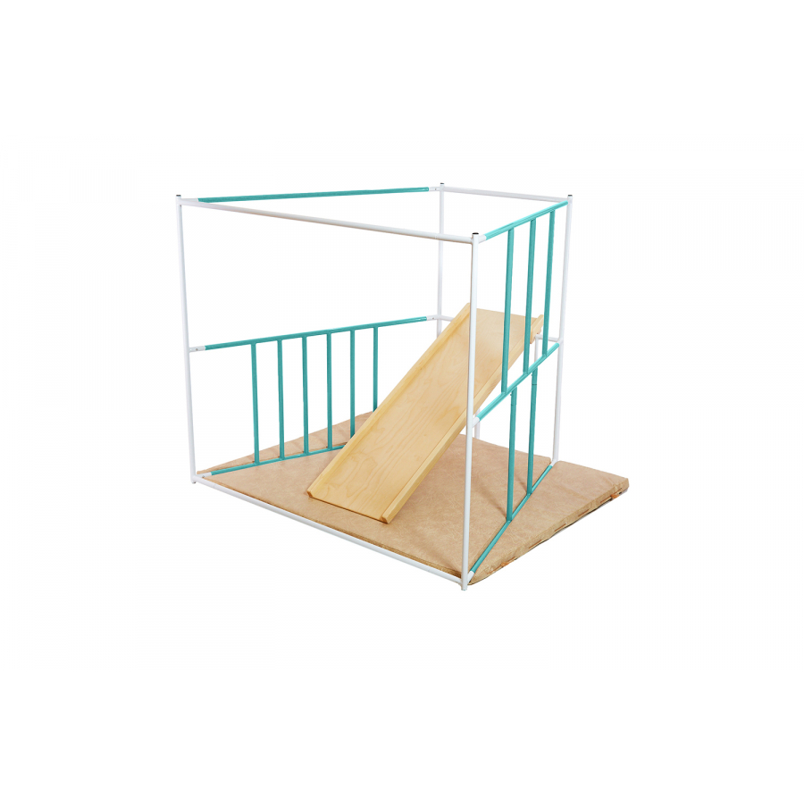 ДСК Ранний старт люкс полная комплектация цветной (Бело-голубой)