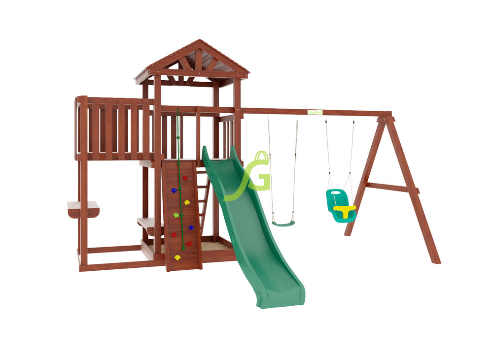 Детская площадка IgraGrad "Панда Фани с балконом"