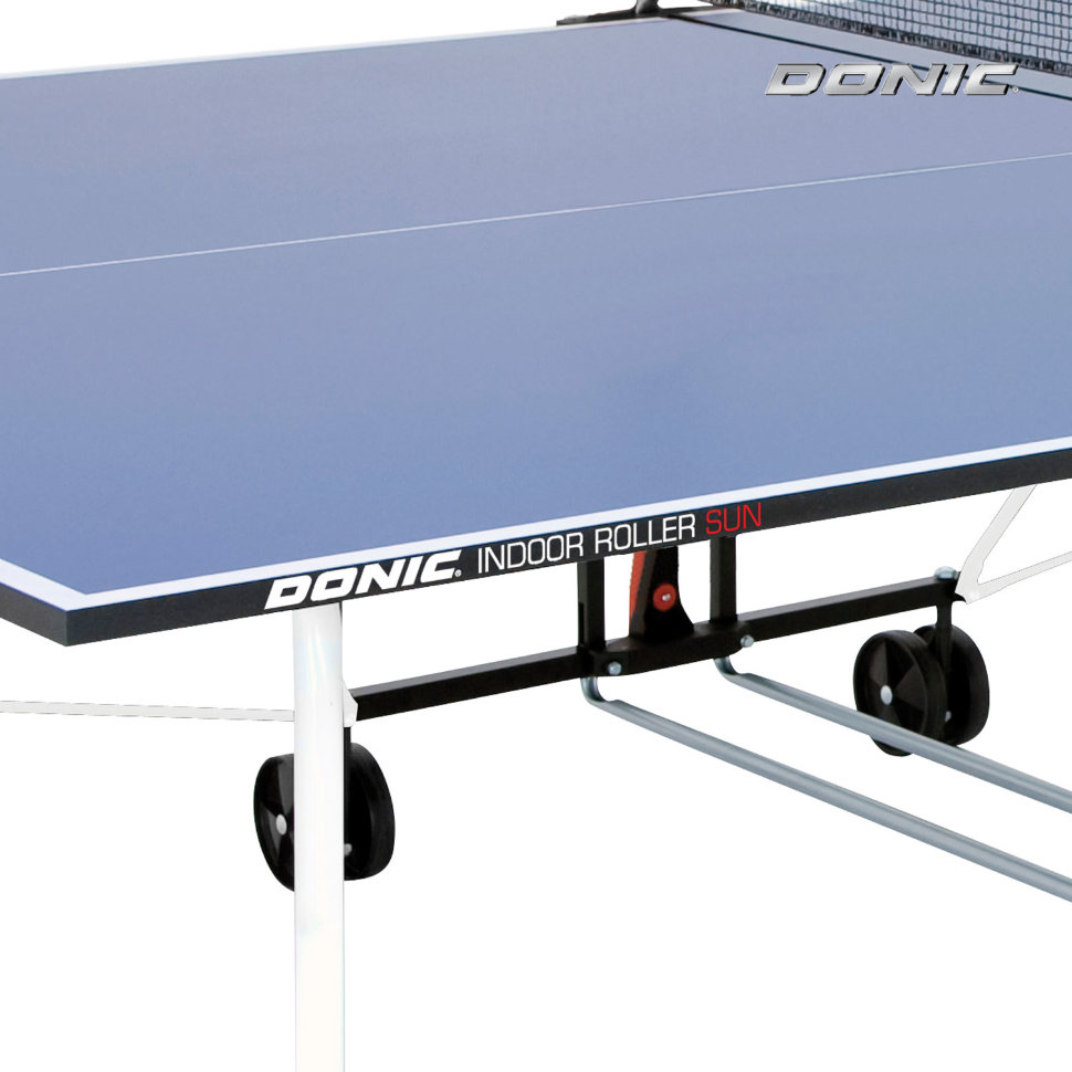 Теннисный стол DONIC INDOOR ROLLER SUN BLUE 16мм