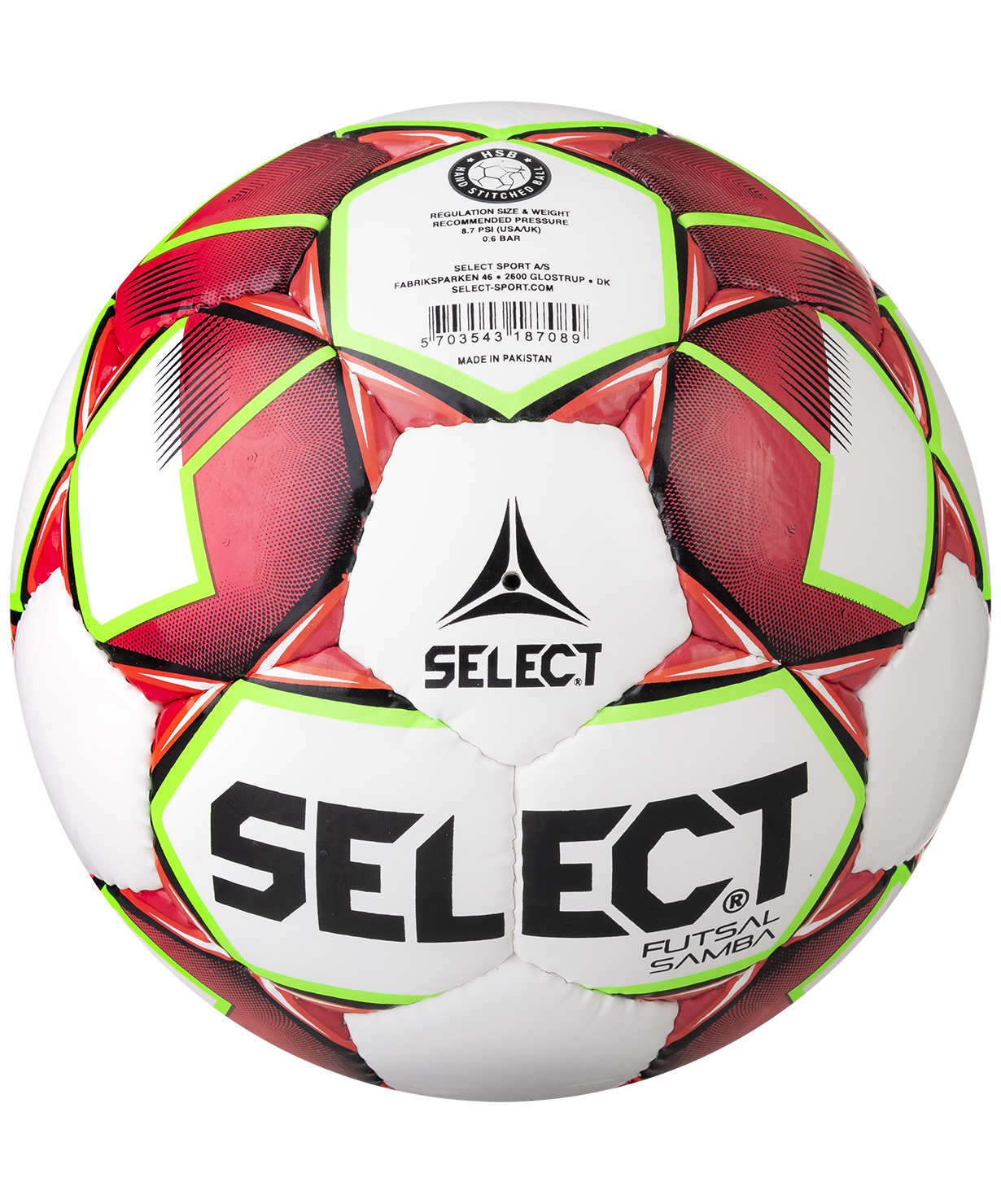 Мяч футзальный Samba № 4 крас/желтый