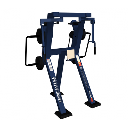 Сведение рук стоя с изменяемой нагрузкой