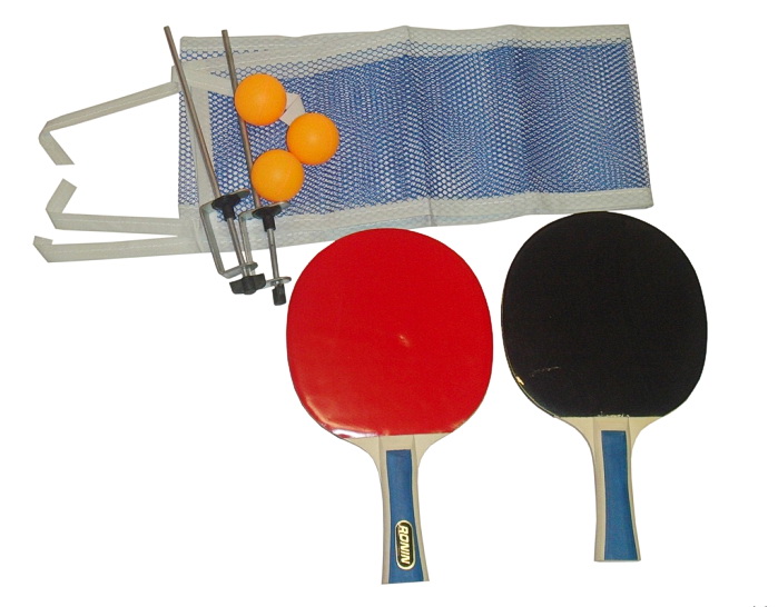Набор для настольного тенниса (2 ракетки, 3 мяча, сетка, стойка) (12.209)