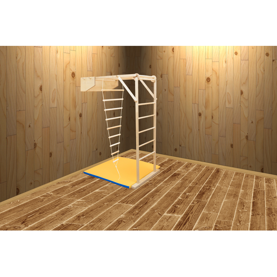 Деревянный игровой комплекс Жираф Спорт KIDWOOD