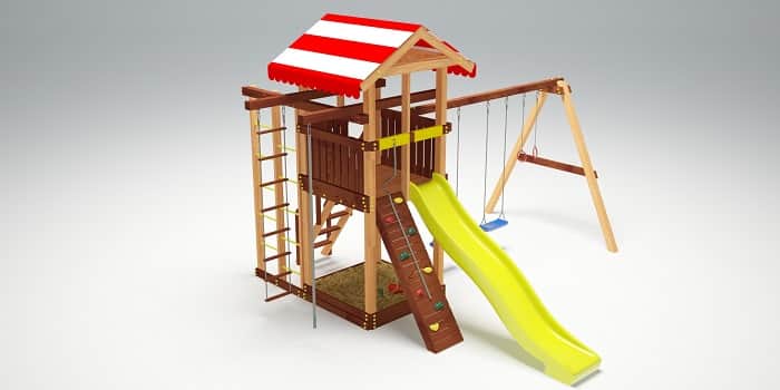 Детская площадка из дерева Савушка "4 сезона" - 3