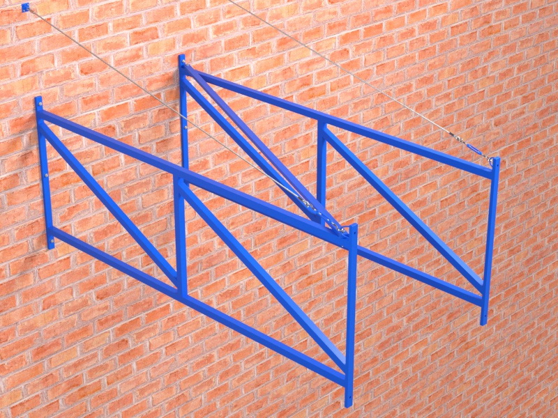 Ферма под игровой щит, выносы 2 / 2,5 / 3 / 3,2 м (01.502)