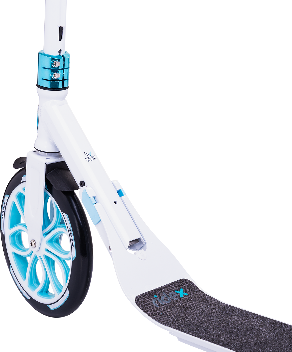 Самокат 2-колесный Supreme 255/215 мм, белый