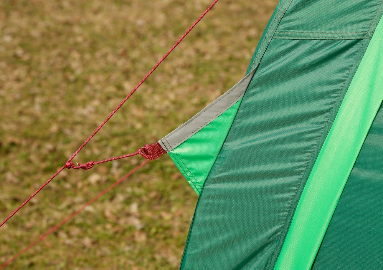 Летняя палатка ЛОТОС 3 Саммер (встроенное дно, стеклокомпозитный каркас)