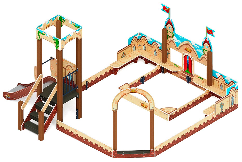 КОРОЛЕВСТВО С ГОРКОЙ песочный дворик ИО 6.15.01-01