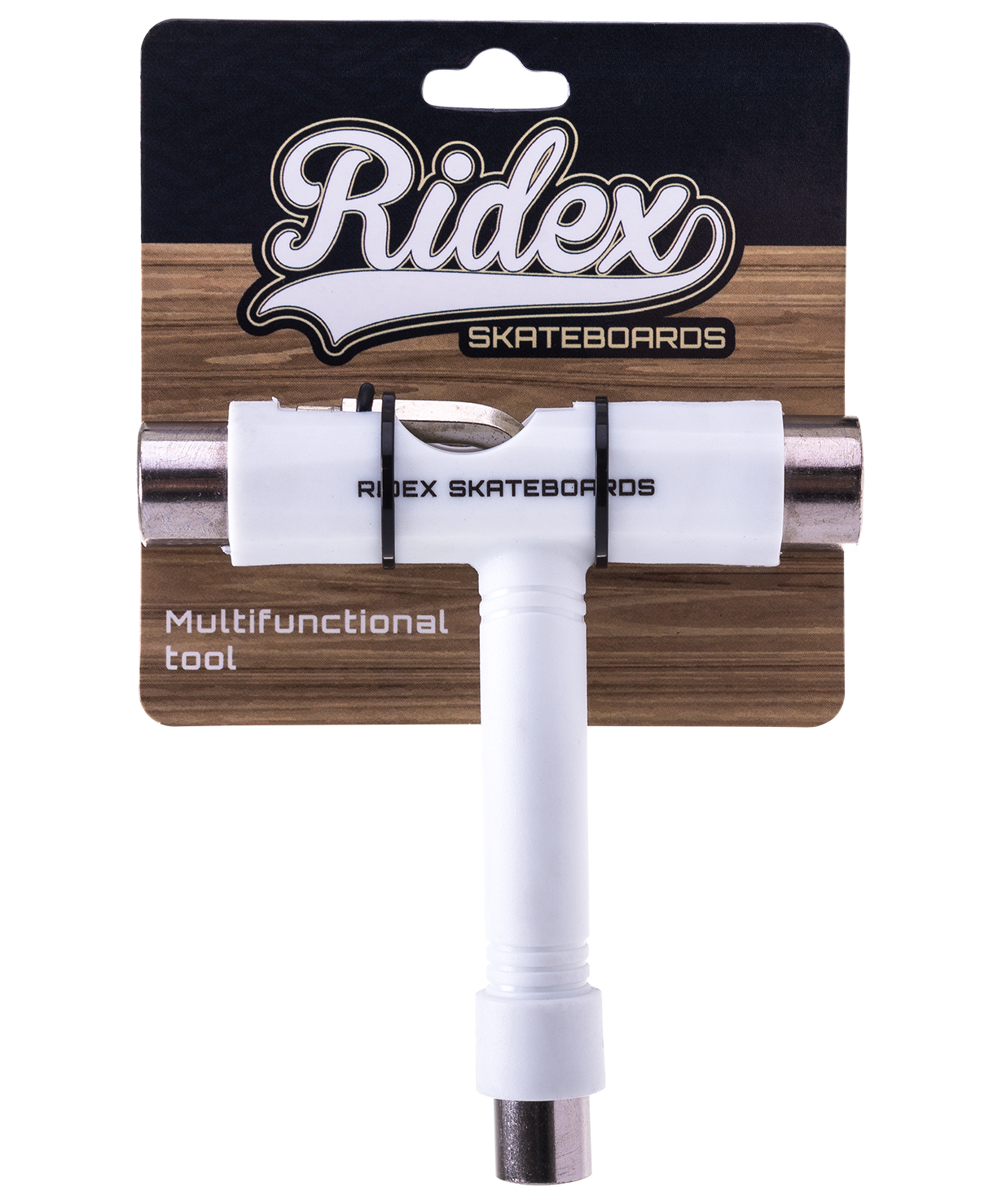 Ключ для скейтборда SB, Т-образный, белый