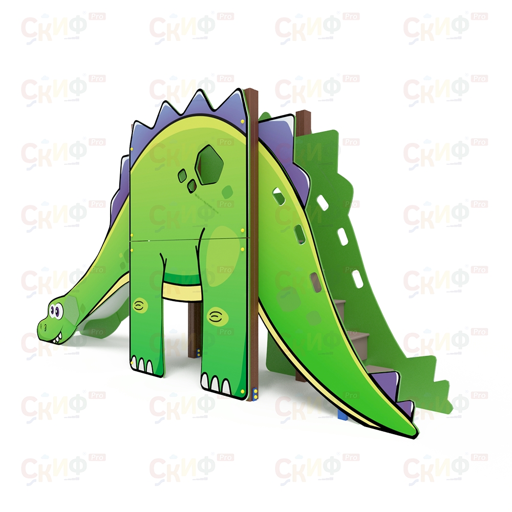 Горка Динозавр H-1200 ИО 408