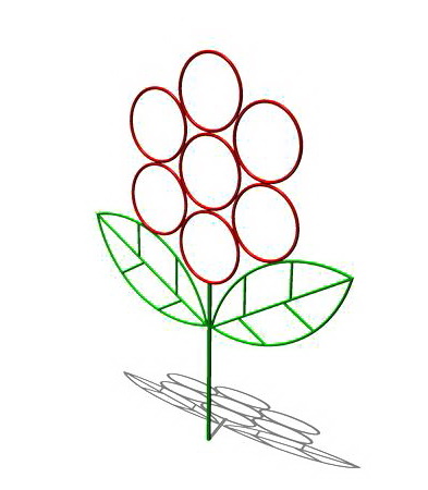Мишень для бросания мяча ZION Одуванчик (СЭ093)