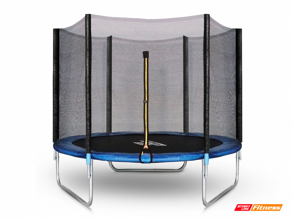 Батут START LINE Fitness 8 футов (244 см) с внешней сеткой