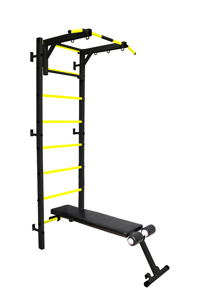 Профессиональная шведская стенка Kampfer Stone Professional (черный/желтый)