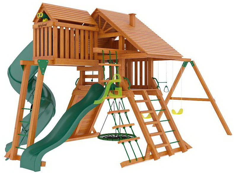 Детская площадка IgraGrad Крепость Фани Deluxe 2