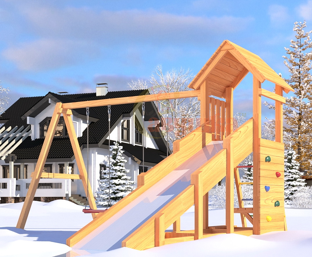 Детская площадка Савушка 4 сезона - Мастер 8