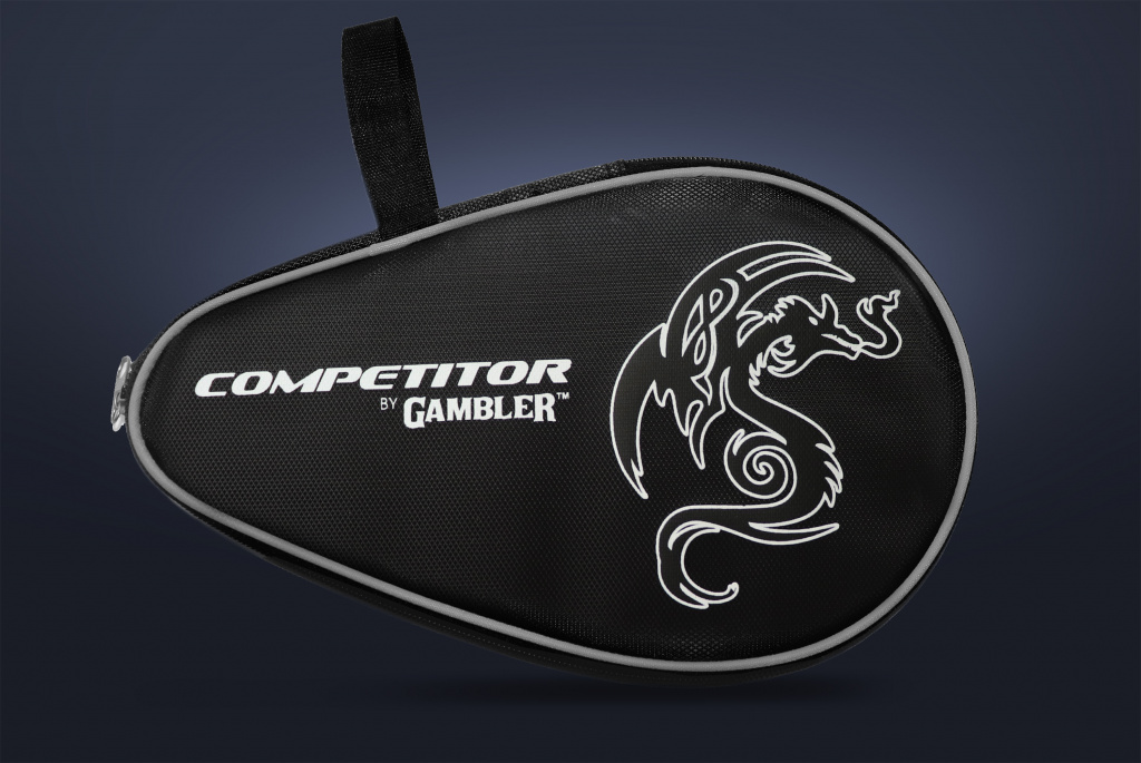 Чехол для теннисной ракетки Single padded dragon cover black