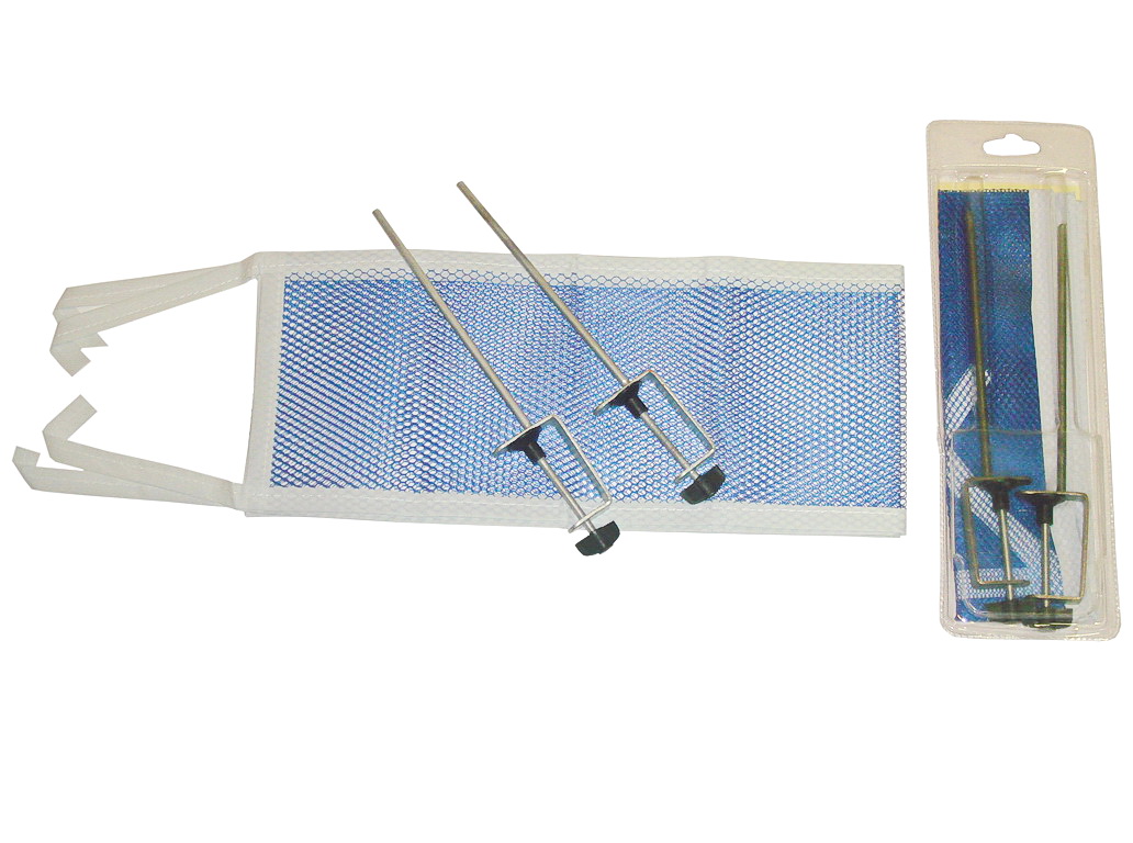 Сетка для настольного тенниса, винтовой зажим (12.211)