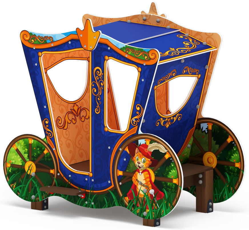 Беседка мини КАРЕТА для детской площадки МФ 10.03.17