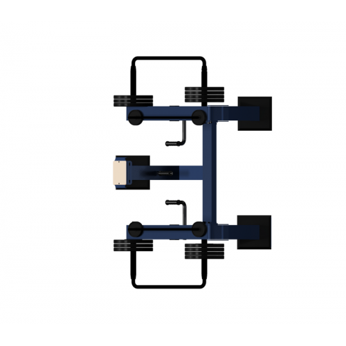 Тяга к поясу с изменяемой нагрузкой стоя