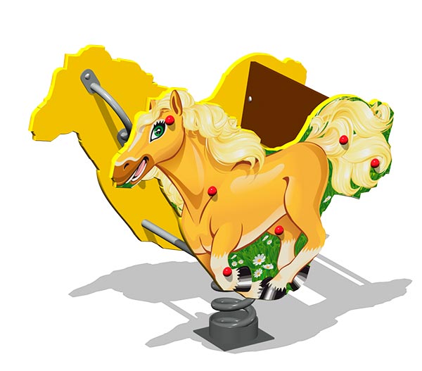 Качалка на пружине ZION Лошадка У1 (КЧ078)