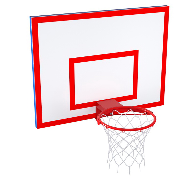 Тренировочный щит из фанеры с кольцом (на выбор)