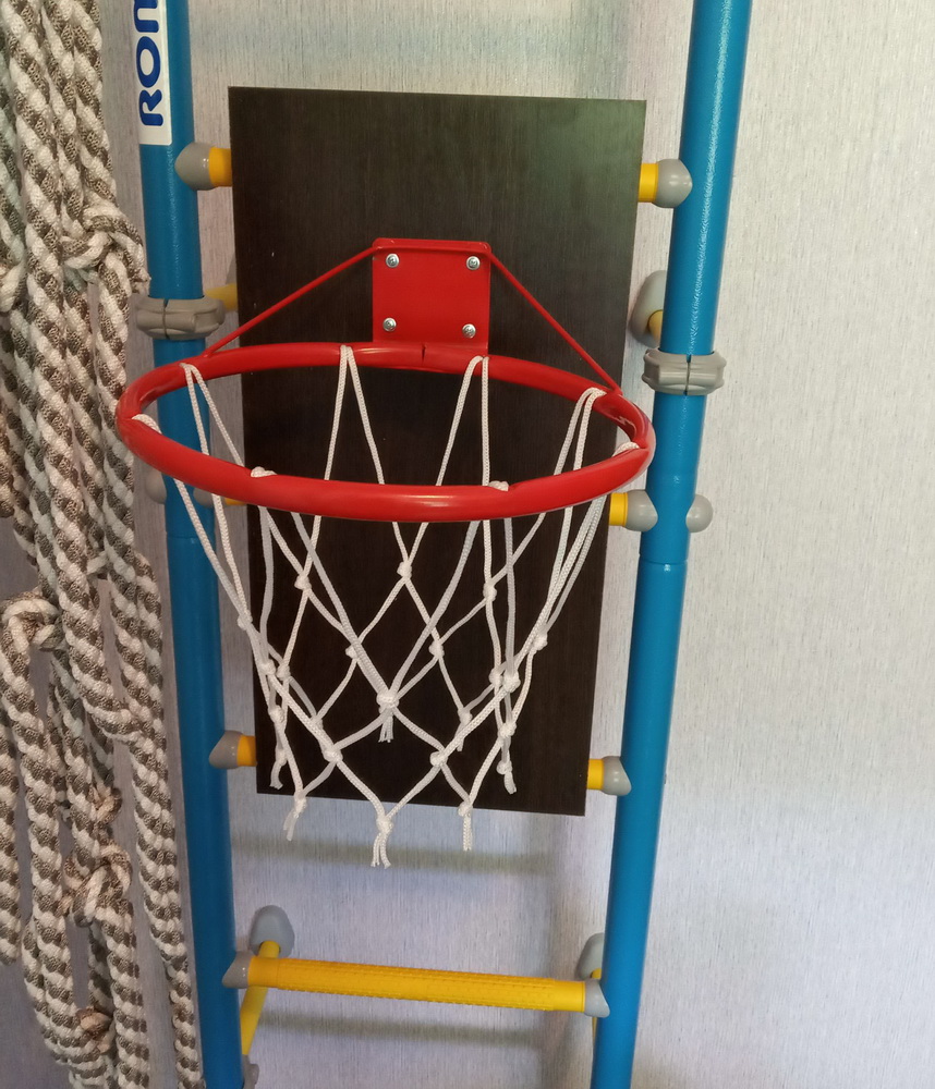 Кольцо баскетбольное № 3 D=295 мм с сеткой (01.306)